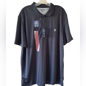 IZOD Men's Advantage Performance X-Large Cool FX Technology Solid Polo Shirt